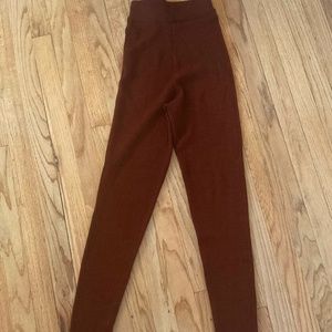 Wol Hide Layering Rib Alpaca Legging